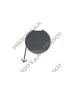 TAPPO COPRIGANCIO NERO-PARAURTI ANTERIORE MOD. 3 PORTE FIAT - PUNTO - MOD. 06/99 - 03/03 FT1331247 PRASCO