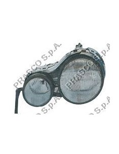 PROIETTORE SX MOD. H7+H7 REGOLAZIONE IDRAULICA MERCEDES - E CLASS (W210) - MOD. 05/95 - 08/99 ME0354904 PRASCO