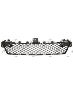 GRIGLIA CENTRALE PARAURTI ANTERIORE CON FORI PDC MERCEDES - C CLASS (W204) - MOD. 09/11 - 12/13 ME4402120 PRASCO