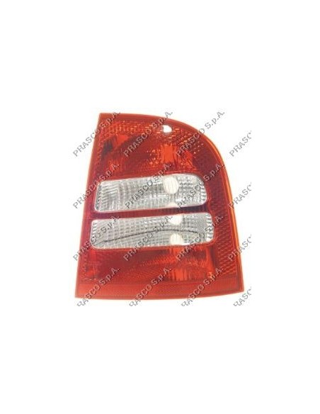 FANALE POSTERIORE DX-SENZA PORTALAMPADA MOD. 4 PORTE SKODA - OCTAVIA - MOD. 08/00 - 03/04 SK0224153 PRASCO