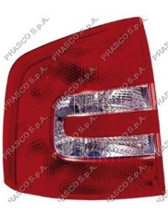 FANALE POSTERIORE SX-SENZA PORTALAMPADA MOD. STATION WAGON SKODA - OCTAVIA - MOD. 04/04 - 12/08 SK0244154 PRASCO