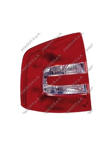 FANALE POSTERIORE SX-SENZA PORTALAMPADA MOD. STATION WAGON SKODA - OCTAVIA - MOD. 04/04 - 12/08 SK0244154 PRASCO