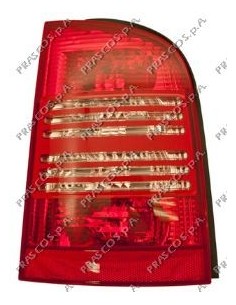 FANALE POSTERIORE DX-SENZA PORTALAMPADA MOD. 4/5 PORTE SKODA - OCTAVIA - MOD. 04/04 - 12/08 SK0244163 PRASCO