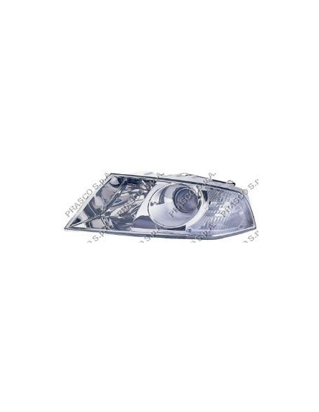 PROIETTORE SX MOD. H1+H7-ELETTRICO-CON MOTORE MOD. AMBIENTE SKODA - OCTAVIA - MOD. 04/04 - 12/08 SK0244904 PRASCO