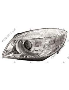 PROIETTORE SX-H7-ELETTRICO-CON LENTICOLARE-CON MOTORE SKODA - ROOMSTER - MOD. 09/06 - 02/10 SK3244814 PRASCO