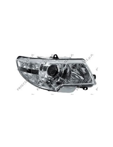 PROIETTORE DX MOD. H3+H7 ELETTRICO-CON MOTORE SKODA - SUPERB - MOD. 01/09 - 12/12 SK4204903 PRASCO