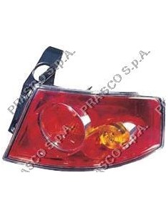 FANALE POSTERIORE DX ESTERNO-SENZA PORTALAMPADA MOD. ROSSO MOD. IBIZA SEAT - IBIZA - CORDOBA - MOD. 06/02 - 02/06 ST0334173 PRA