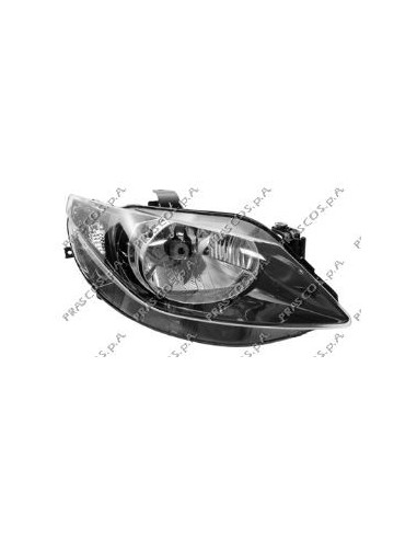 PROIETTORE DX MOD. H4 ELETTRICO-SENZA MOTORE SEAT - IBIZA - MOD. 07/08 - 04/12 ST0354803 PRASCO