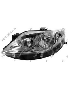 PROIETTORE SX MOD. H7+H7 ELETTRICO-SENZA MOTORE-CROMATO SEAT - IBIZA - MOD. 07/08 - 04/12 ST0354904 PRASCO