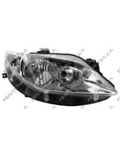 PROIETTORE DX MOD. H7+H7 ELETTRICO-CON MOTORE-CROMATO SEAT - IBIZA - MOD. 07/08 - 04/12 ST0354913 PRASCO