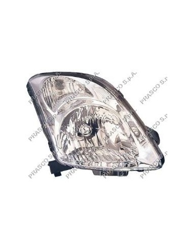 PROIETTORE DX MOD. H4 ELETTRICO-SENZA MOTORE-CROMATO SUZUKI - SWIFT - MOD. 01/07 - 12/10 SZ0344803 PRASCO
