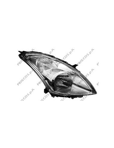 PROIETTORE DX MOD. H4 ELETTRICO-CON MOTORE SUZUKI - SWIFT - MOD. 01/11 - 09/13 SZ0364813 PRASCO