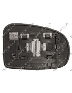 PIASTRA SPECCHIO SX CONVESSA-TERMICA CROMATA TOYOTA - VERSO - MOD. 01/10 - TY0507514 PRASCO