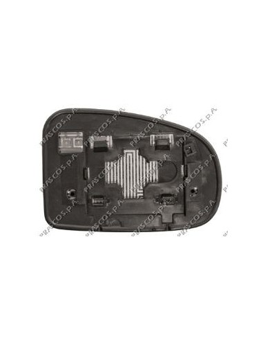 PIASTRA SPECCHIO SX CONVESSA-TERMICA CROMATA TOYOTA - VERSO - MOD. 01/10 - TY0507514 PRASCO