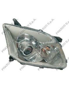 PROIETTORE DX MOD. H1+H7 ELETTRICO-SENZA MOTORE (VERSIONE KOITO) TOYOTA - AVENSIS T25 - MOD. 04/03 - 03/07 TY2424903 PRASCO