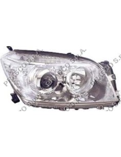 PROIETTORE SX MOD. H11+HB3 ELETTRICO-CROMATO-CON MOTORE TOYOTA - RAV 4 - MOD. 01/06 - 01/09 TY2874914 PRASCO