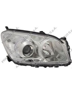 PROIETTORE SX MOD. H11+HB3 ELETTRICO-CON MOTORE MOD.  in poi  02/10 TOYOTA - RAV 4 - MOD. 02/09 - 03/10 TY2894914 PRASCO