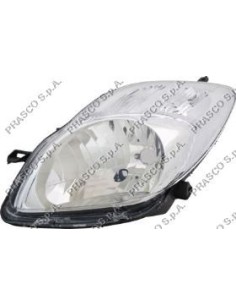 PROIETTORE SX MOD. H4 ELETTRICO-SENZA MOTORE-CROMATO TOYOTA - YARIS - MOD. 06/09 - 08/11 TY3274804 PRASCO