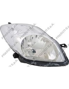 PROIETTORE DX MOD. H4 ELETTRICO-CON MOTORE-CROMATO TOYOTA - YARIS - MOD. 06/09 - 08/11 TY3274813 PRASCO