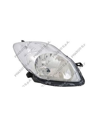 PROIETTORE DX MOD. H4 ELETTRICO-CON MOTORE-CROMATO TOYOTA - YARIS - MOD. 06/09 - 08/11 TY3274813 PRASCO