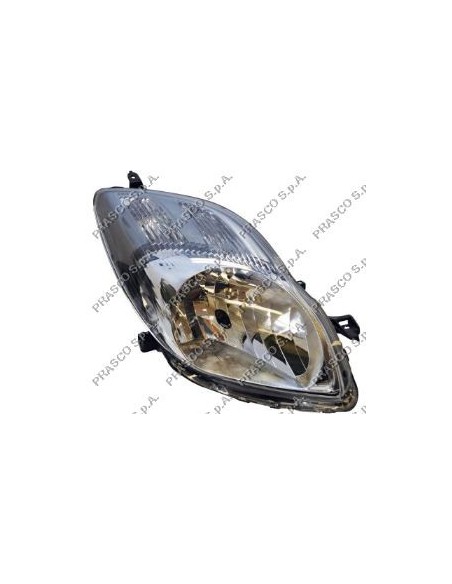 PROIETTORE DX MOD. H4 ELETTRICO-CON MOTORE-NERO TOYOTA - YARIS - MOD. 06/09 - 08/11 TY3274833 PRASCO