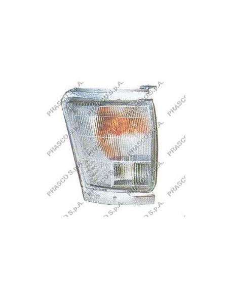 FANALE ANTERIORE DX BIANCO-CON PORTALAMPADA-CON BORDO CROMATO TOYOTA - HILUX PICK UP - MOD. 01/98 - 12/00 TY8144013 PRASCO