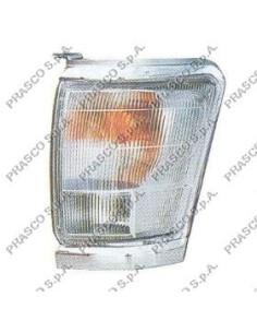 FANALE ANTERIORE SX BIANCO-CON PORTALAMPADA-CON BORDO CROMATO TOYOTA - HILUX PICK UP - MOD. 01/98 - 12/00 TY8144014 PRASCO
