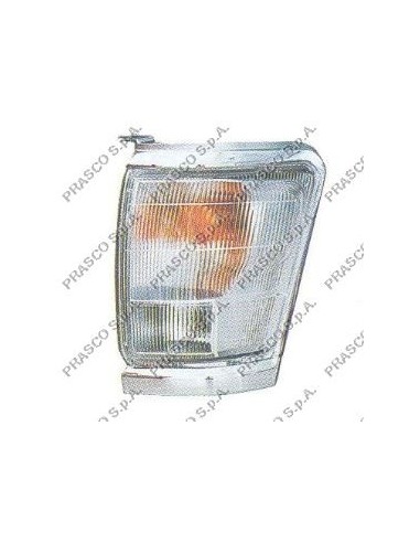 FANALE ANTERIORE SX BIANCO-CON PORTALAMPADA-CON BORDO CROMATO TOYOTA - HILUX PICK UP - MOD. 01/98 - 12/00 TY8144014 PRASCO