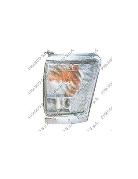 FANALE ANTERIORE SX BIANCO-CON PORTALAMPADA-CON BORDO CROMATO TOYOTA - HILUX PICK UP - MOD. 01/98 - 12/00 TY8144014 PRASCO