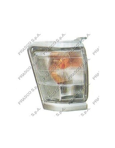 FANALE ANTERIORE DX BIANCO-CON PORTALAMPADA-CON BORDO GRIGIO TOYOTA - HILUX PICK UP - MOD. 01/98 - 12/00 TY8144023 PRASCO
