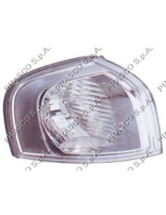 FANALE ANTERIORE DX BIANCO-CON PORTALAMPADA-PROFILO CROMATO MOD.  in poi  02/03 VOLVO - S80 - MOD. 12/98 - 02/06 VV5104013 PRAS