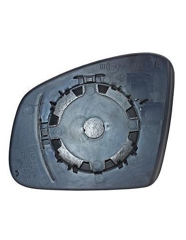 VETRINO SPECCHIO C/PIASTRA RENAULT TWINGO 2014 SMART FORFOUR 2014 - FORTWO 2014 DX DEPO 001030