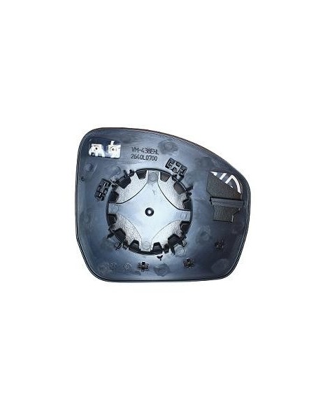 VETRINO SPECCHIO C/PIASTRA RANGE ROVER EVOQUE 2015 - DISCOVERY SPORT 2015 TERMICA DX DEPO 001046