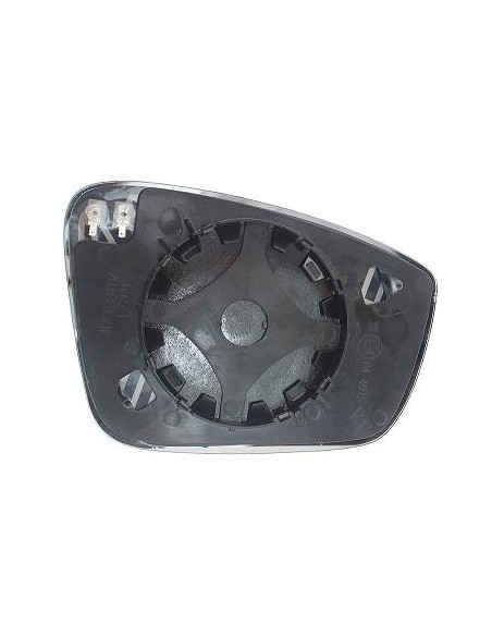 VETRINO SPECCHIO C/PIASTRA SKODA FABIA 2015 - RAPID SPACEBACK 2017 TERMICA DX DEPO 001054