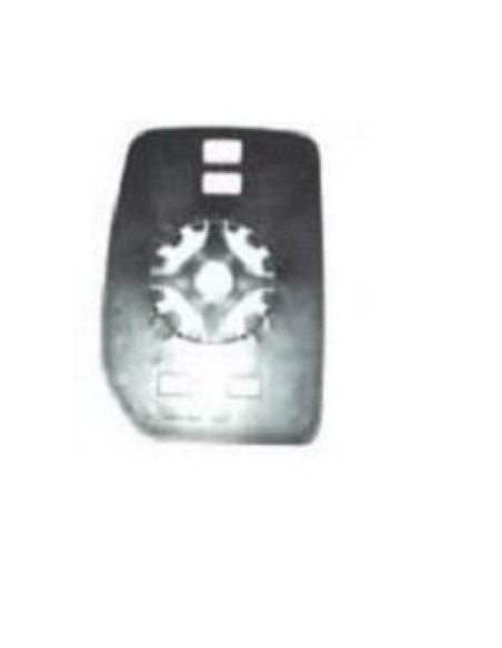 VETRINO SPECCHIO C/PIASTRA FORD TRANSIT 2000 TERMICA DX DEPO 00156