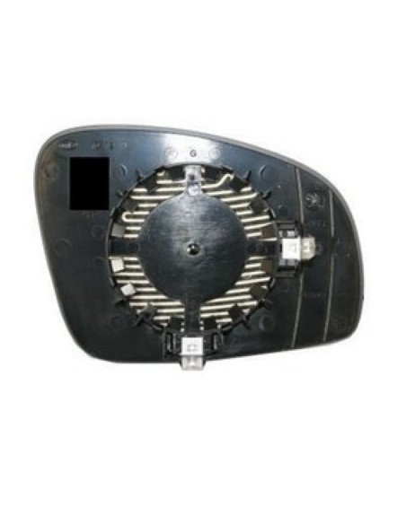 VETRINO SPECCHIO C/PIASTRA SKODA FABIA 2007 - ROOMSTER DX DEPO 00448