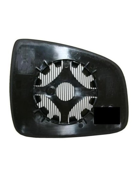 VETRINO SPECCHIO C/PIASTRA DACIA SANDERO 2008 in poi  - LOGAN MCV 2007 in poi  - DUSTER 2013 DX DEPO 00452