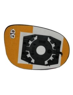 VETRINO SPECCHIO C/PIASTRA FORD KA 2009 - FIAT IDEA 2007 - LANCIA Y 2011 - LANCIA MUSA 2009 TERMICA DX DEPO 00480
