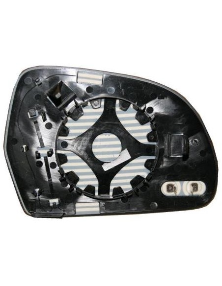 VETRINO SPECCHIO C/PIASTRA AUDI A3 2008 3/5 P. - A4 2007 - Q3 2011 TERMICA DX DEPO 00488