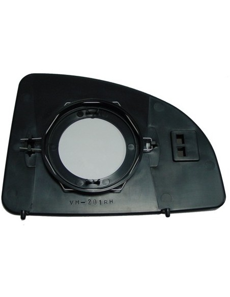 VETRINO SPECCHIO C/PIASTRA FIAT DUCATO 99 in poi  SUPERIORE DX DEPO 0075