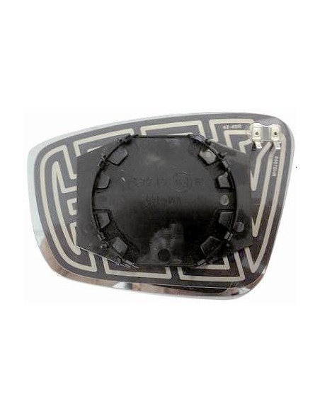 VETRINO SPECCHIO C/PIASTRA SEAT TOLEDO 2013 - SKODA RAPIDE 2013 - RAPIDE SPACEBACK 2013 TERMICA DX DEPO 00852