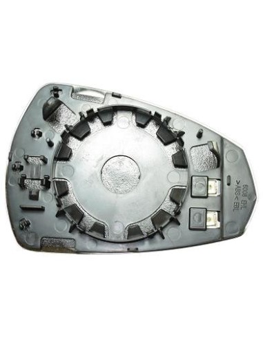 VETRINO SPECCHIO C/PIASTRA AUDI A3 2012 3/4/5 P. TERMICA ASF. DX DEPO 00888