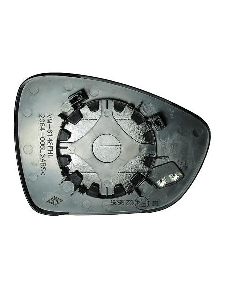 VETRINO SPECCHIO C/PIASTRA PEUGEOT 508 2011 - RCZ 2010 TERMICA DX DEPO 00894