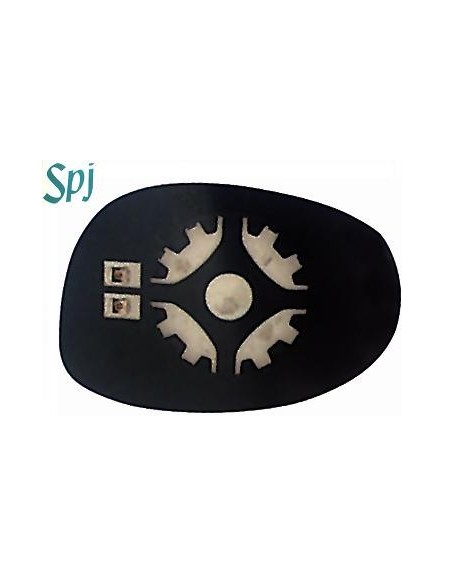 VETRINO SPECCHIO C/PIASTRA RENAULT ESPACE 2000 TERMICA DX DEPO 00964