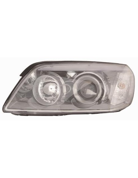 FARO FANALE PROIETTORE ANTERIORE CHEVROLET CAPTIVA 2006 PARAB. NERA C/MOTORE DX DEPO 10163