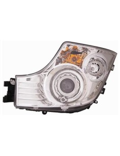 FARO FANALE PROIETTORE ANTERIORE MERCEDES ACTROS 2011 XENON REG. MANUALE DX DEPO 10215