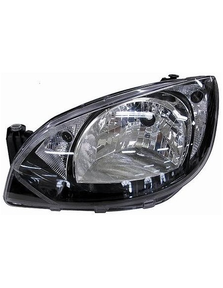 FARO FANALE PROIETTORE ANTERIORE SKODA CITIGO 2012 PARAB. NERA DX DEPO 10227