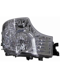 FARO FANALE PROIETTORE ANTERIORE MERCEDES ACTROS 2011 REG. MANUALE C/LUCE DIURNA DX DEPO 10231