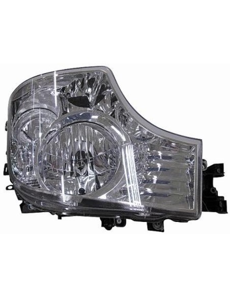 FARO FANALE PROIETTORE ANTERIORE MERCEDES ACTROS 2011 REG. MANUALE C/LUCE DIURNA DX DEPO 10231