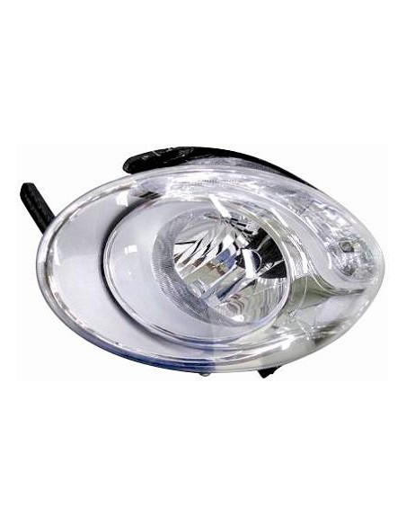 FARO FANALE PROIETTORE ANTERIORE FIAT 500L 2012 SUPERIORE C/MOTORE DX DEPO 10243
